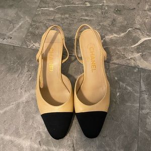 Chanel Mademoiselle Slingback Pumps